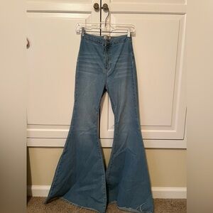 Free People Bell Bottom Jeans